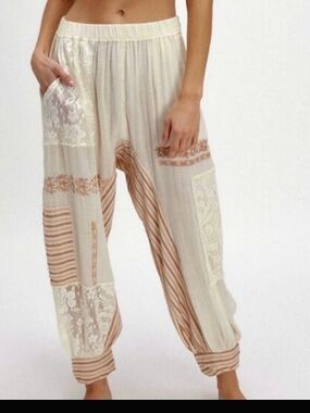NWT FREE PEOPLE GARDEN FLIRT JOGGERS